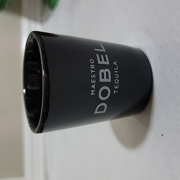 Maestro Dobel Tequila Set Of Five Black Ceramic Shot Glasses. - Picture 4 of 7